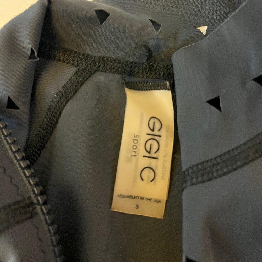 GIGI C DARA Full Zip Jacket in Black Women's Small - Picture 6 of 7